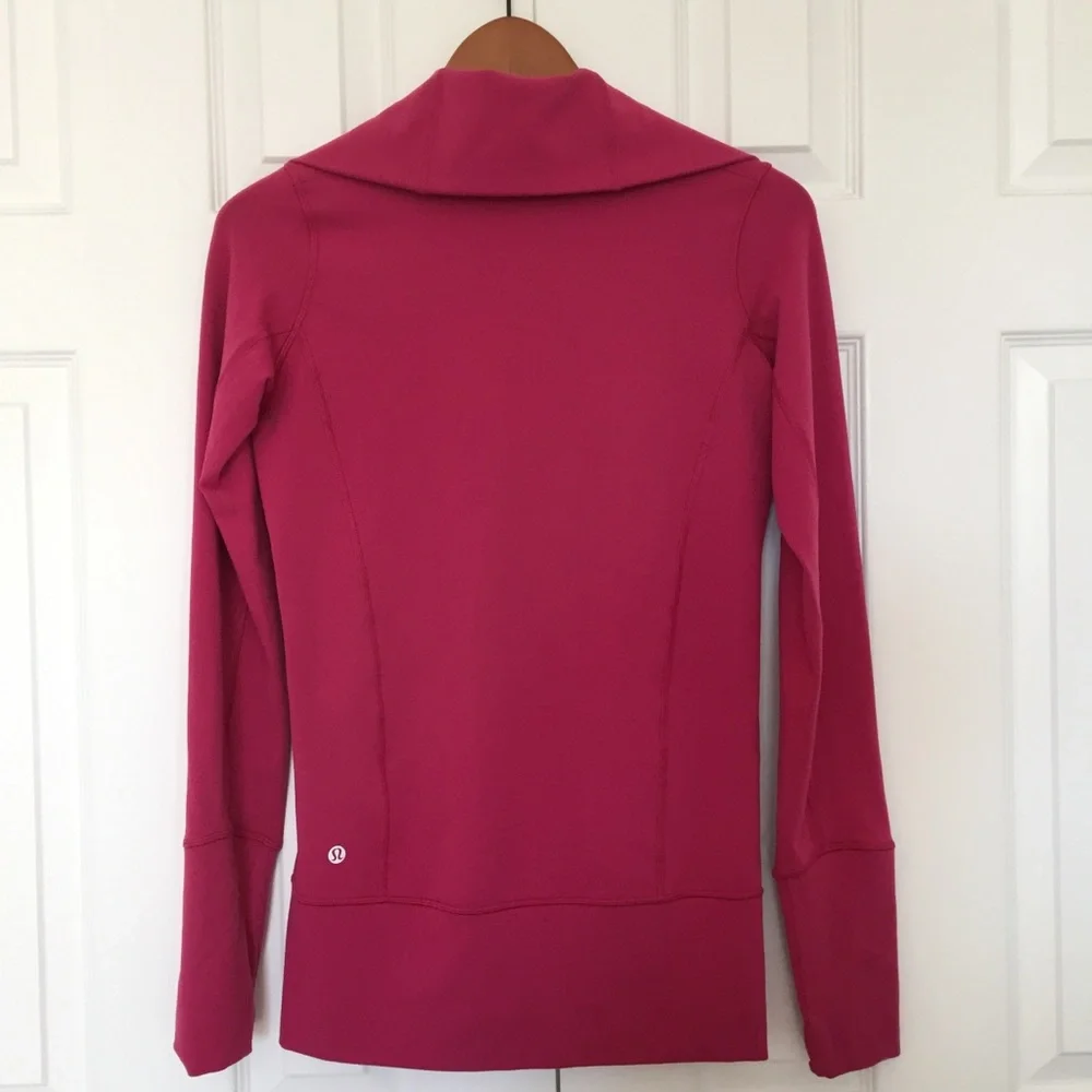Lululemon In Stride Jacket Violet Red - Picture 6 of 7